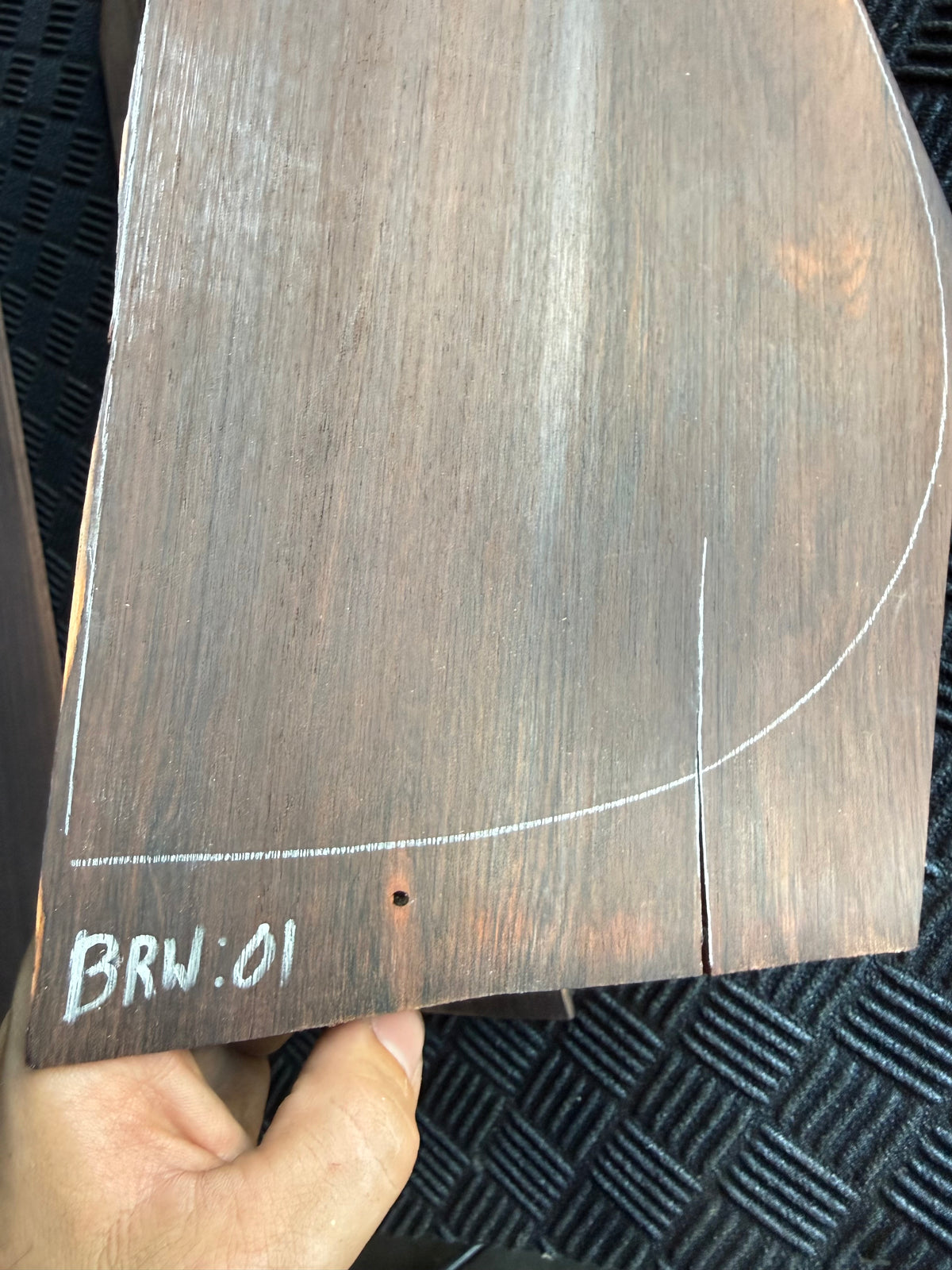 Brazilian Rosewood 'Dreadnought' Back & Sides Set