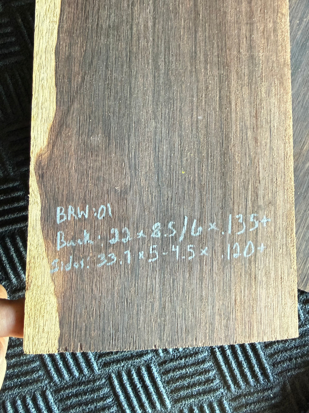 Brazilian Rosewood 'Dreadnought' Back & Sides Set