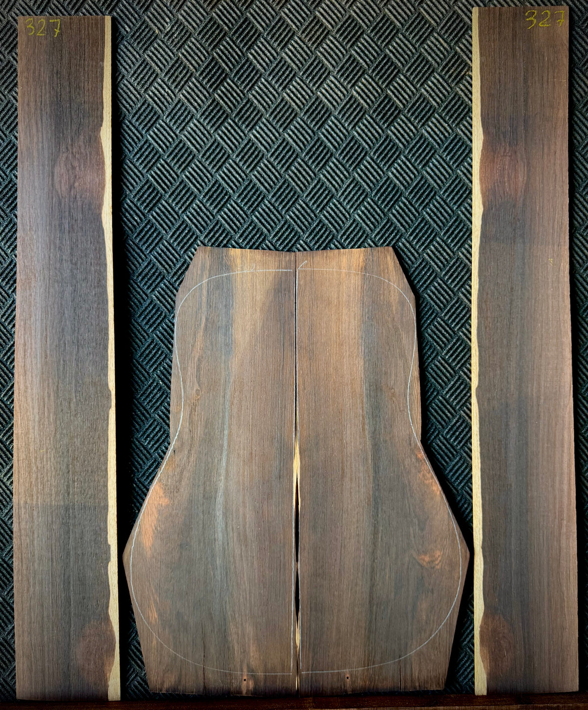 Brazilian Rosewood 'Dreadnought' Back & Sides Set