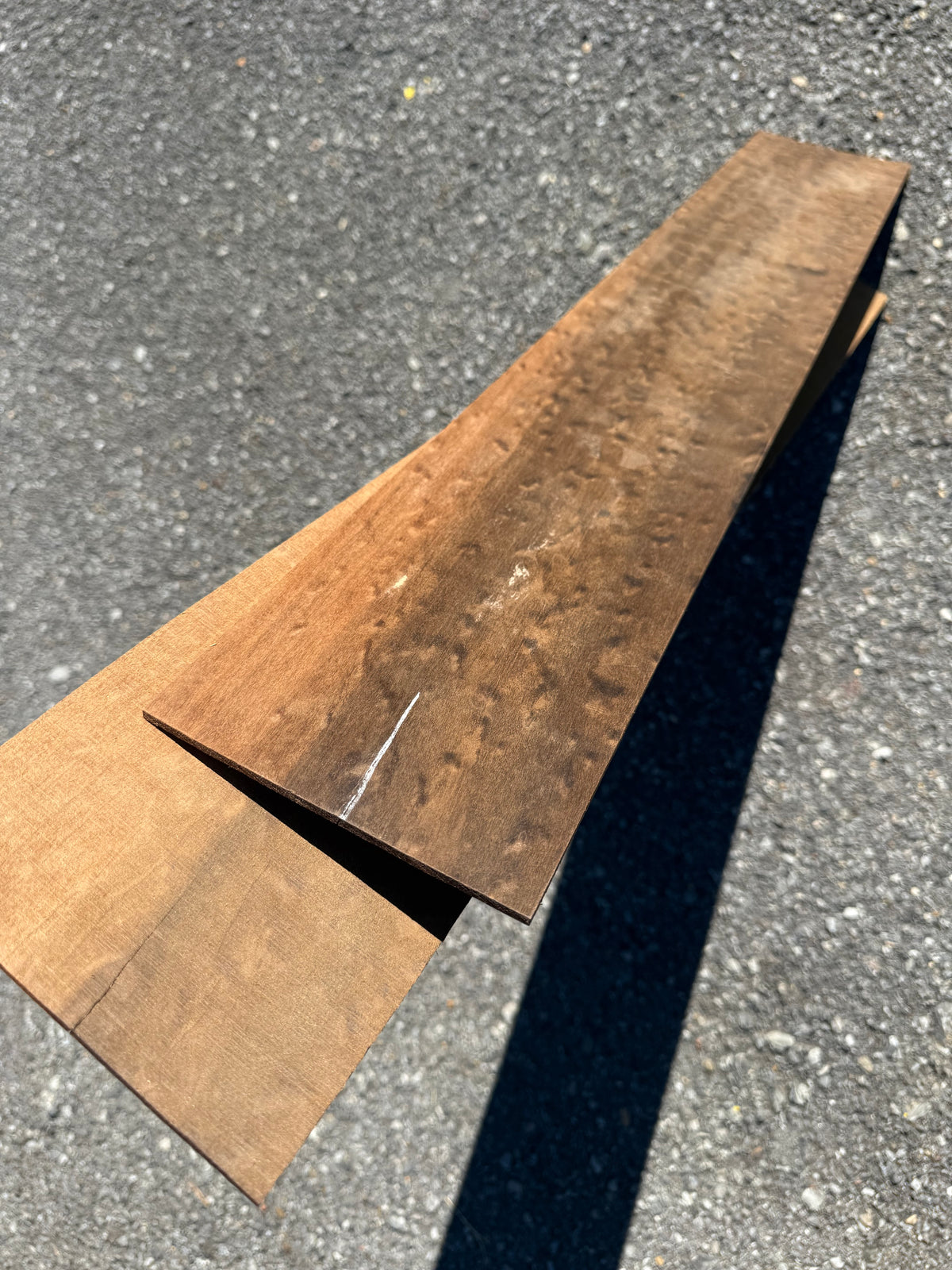 Torrefied “Popeye” Tulip Poplar 'Dreadnought' Back & Sides Set