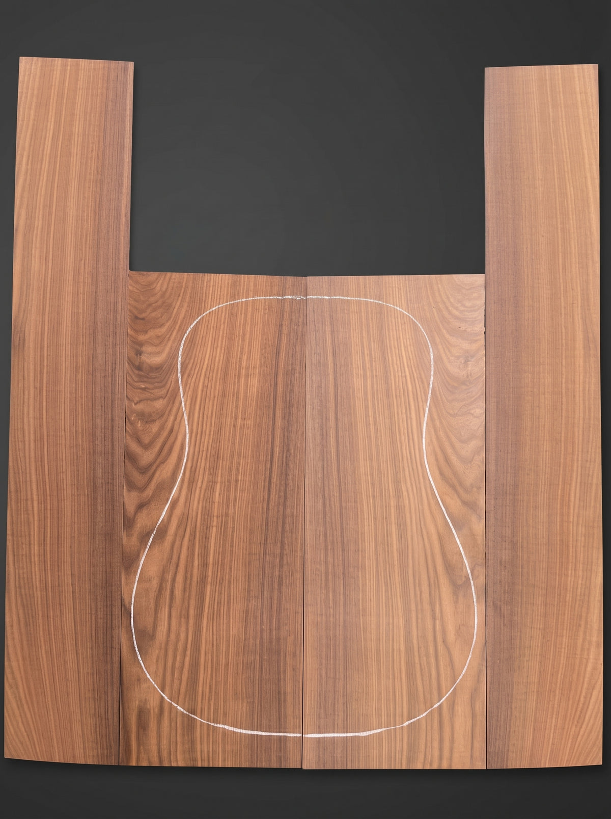 Bolivian Rosewood Acoustic Guitar Back & Sides Sets