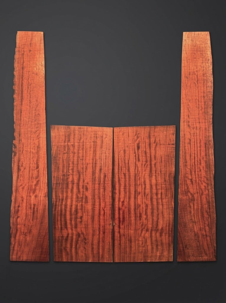 Bubinga Acoustic Guitar Back & Sides Sets