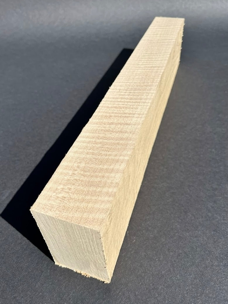 Curly Red Maple Mandolin Neck Blanks