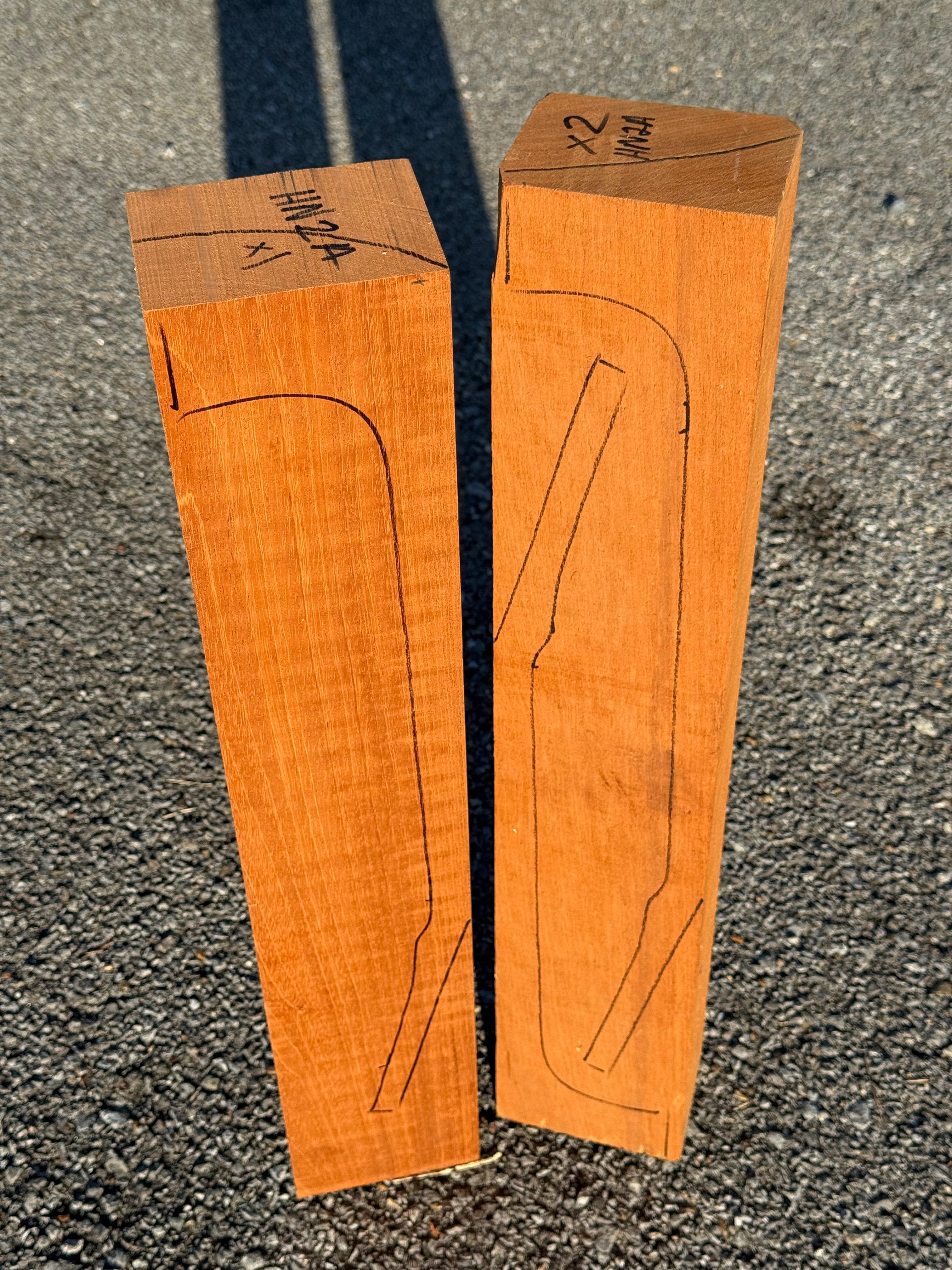 Honduran Mahogany Neck Blank
