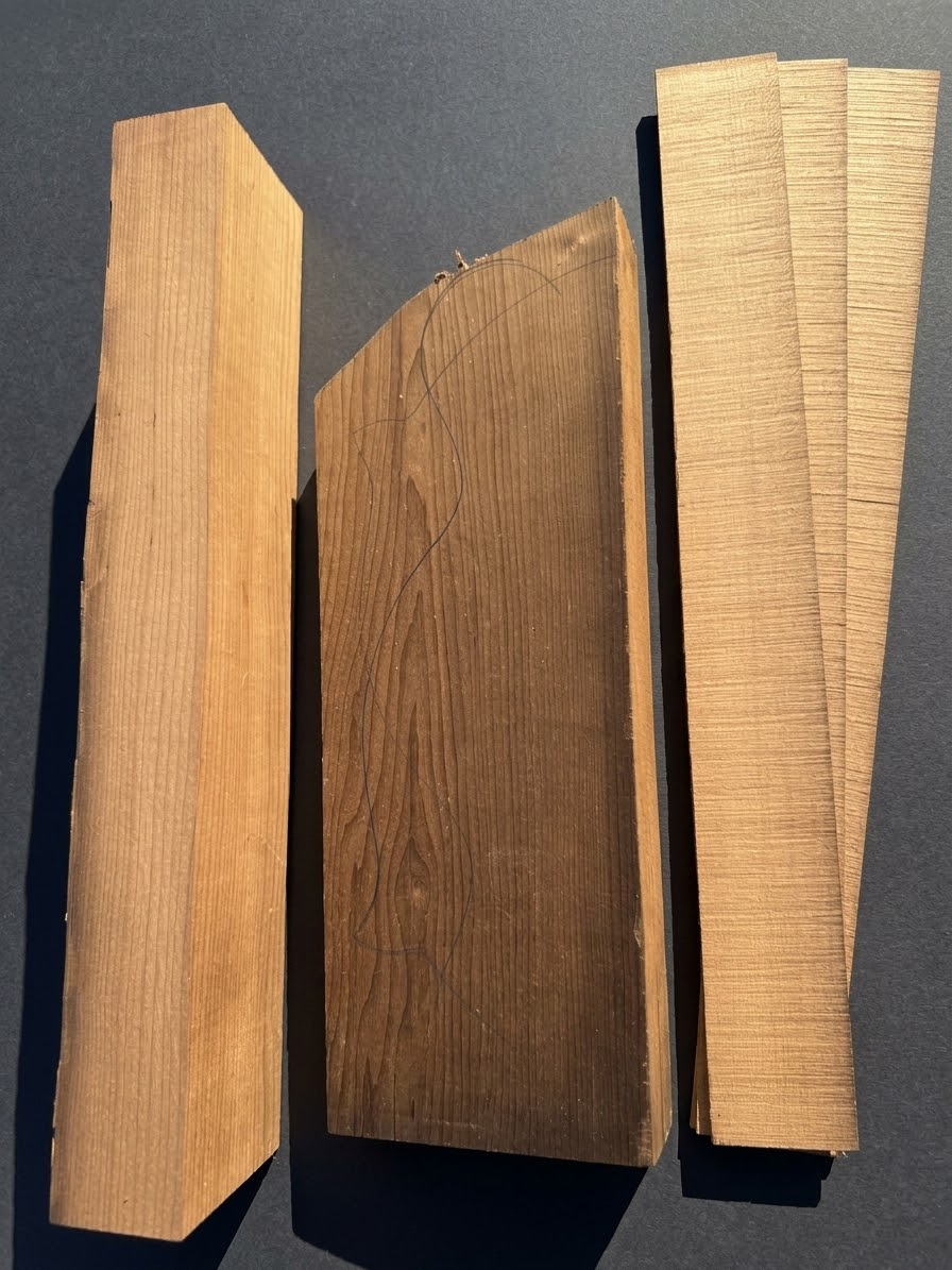 Torrefied Sugar Maple Matched Mandolin Set