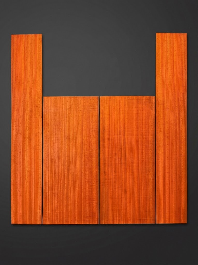 Padauk Acoustic Guitar Back & Sides Sets