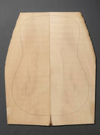 Appalachian Red Spruce 'Dreadnought' Guitar Top [Mega Interlock]