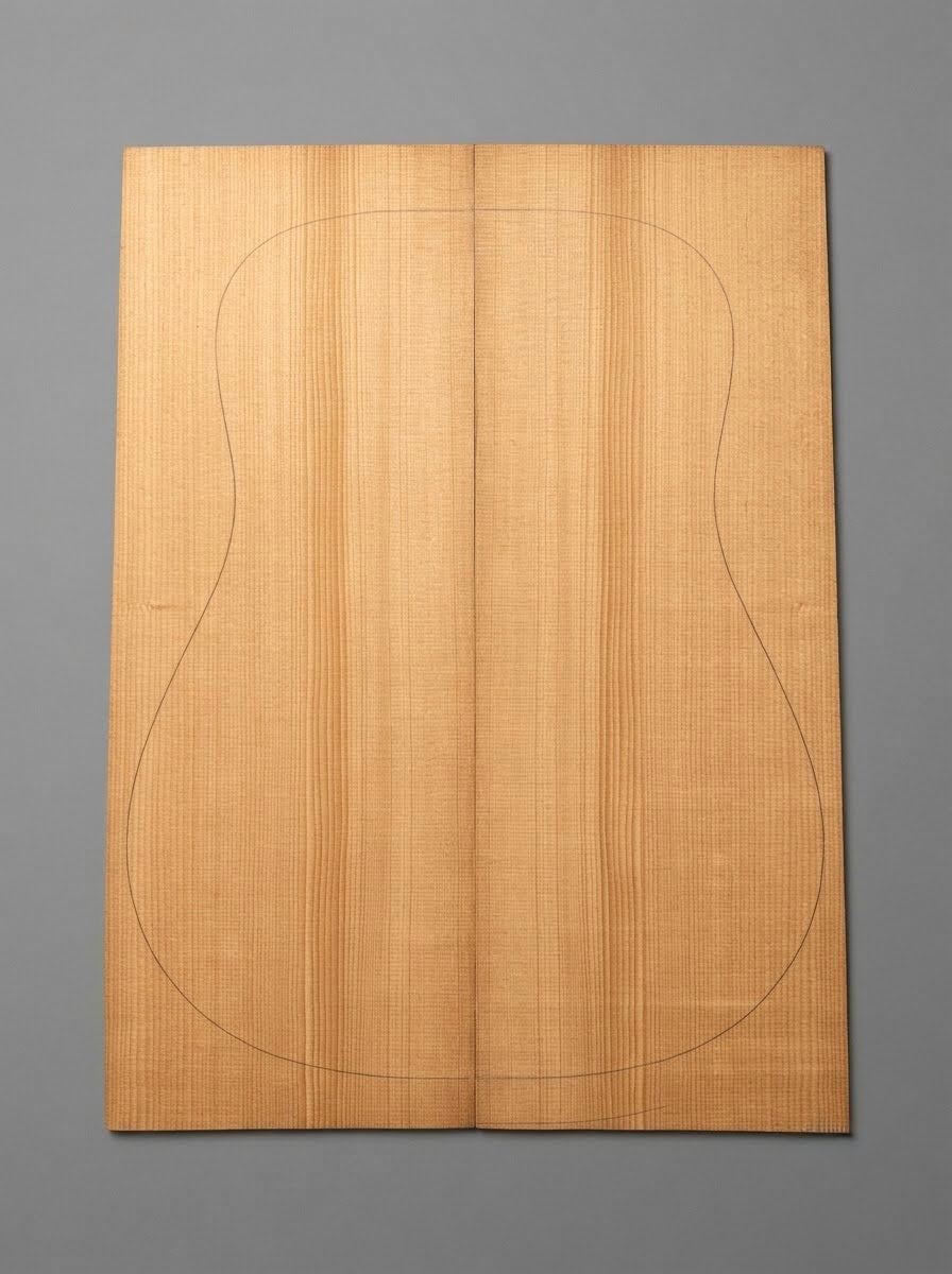 Torrefied Appalachian Red Spruce Guitar Tops