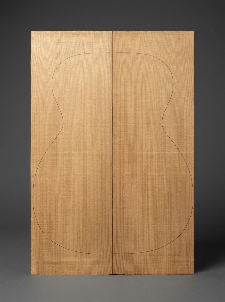 Torrefied Appalachian Red Spruce Guitar Tops