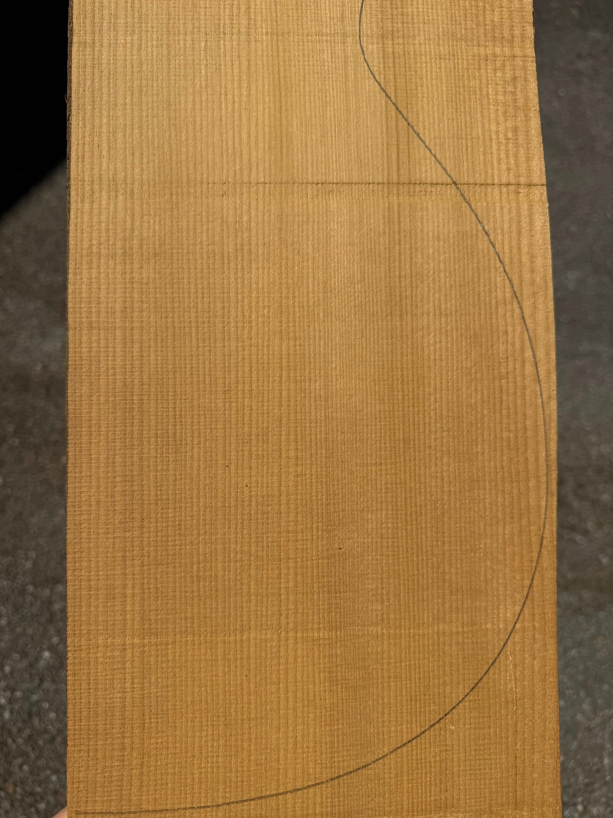 Red Spruce Ukulele Soundboard, 2-piece