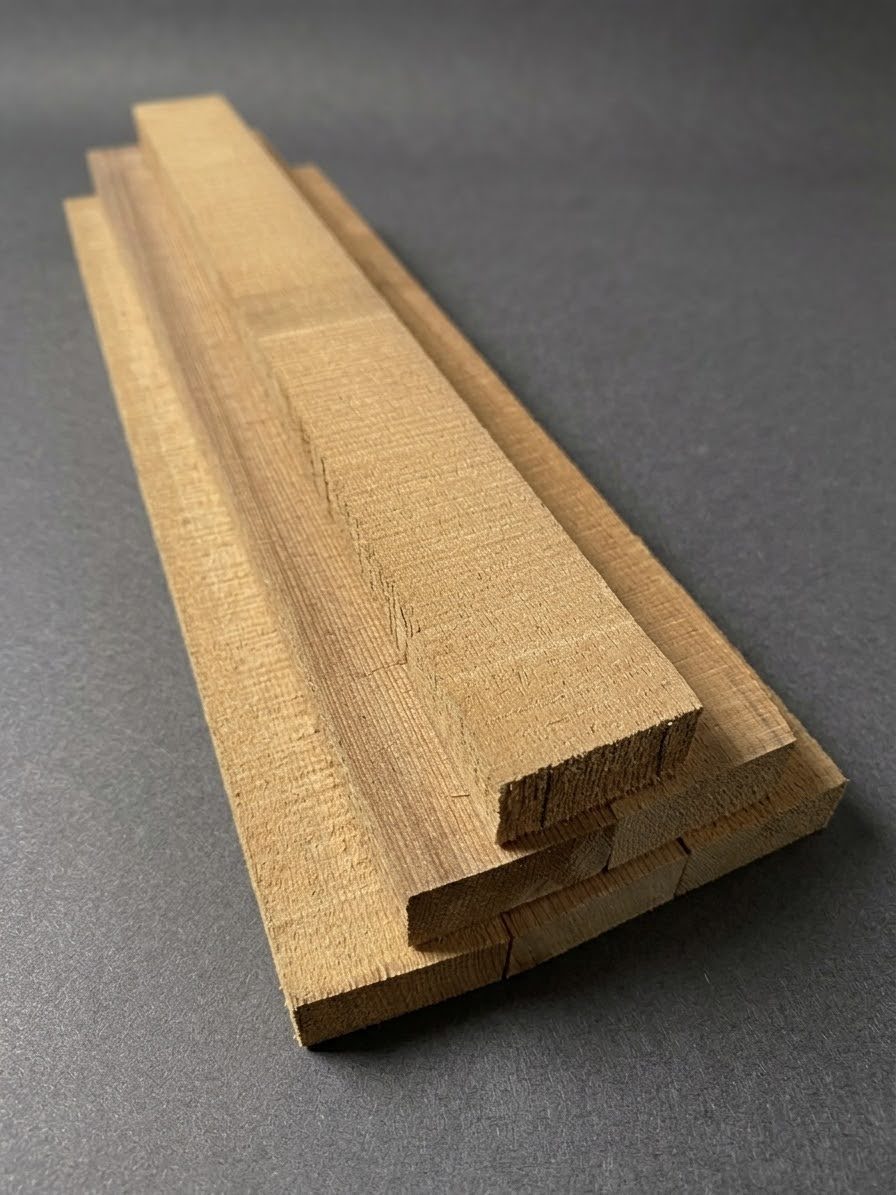 Torrefied Appalachian Red Spruce "Adirondack" Bracing Stock