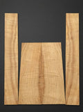 Flame White Cypress  ‘Dreadnought’ Guitar Back & Sides Set