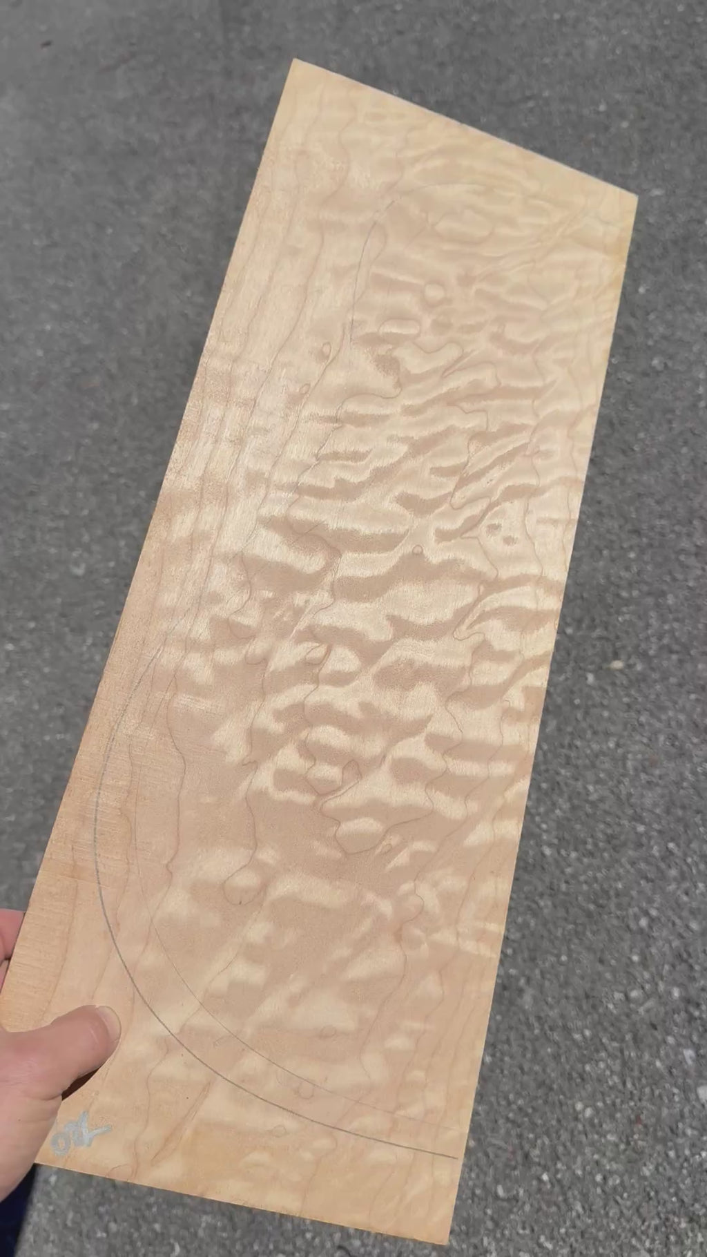 Quilted Maple ‘Dreadnought’ Guitar Back & Sides Sets